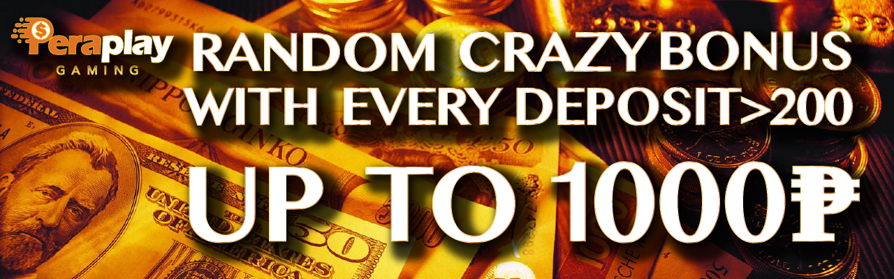 Peraplay Online Casino Shop - Random Crazy Bonus